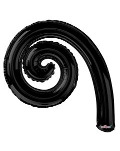 [199363] 14" Kurly Spiral Black 2 pcs