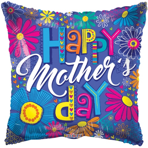 [84304-18] 18″ Mothers Day Sketchy Letters