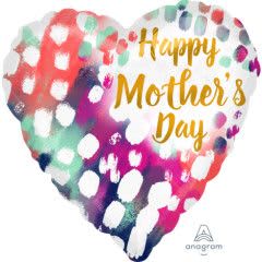 [40877] 18" Mother's Day Brush Strokes