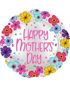 [11441510] 18" Mother's Day Floral Border