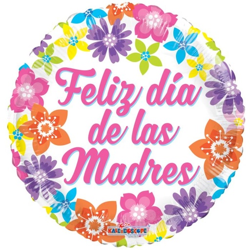[84316-18] 18" Feliz Dia Mami Brite Flowers