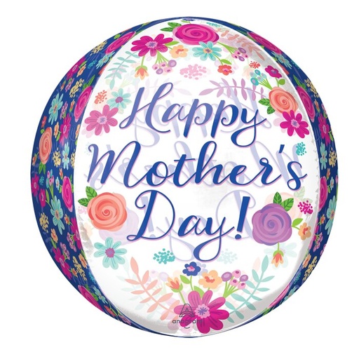[4274001] 16" Mother's Day Floral Orbz