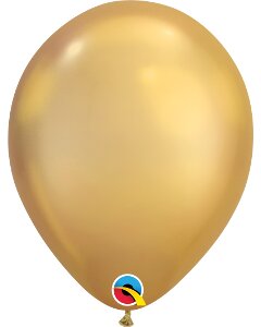 11" Chrome Gold Qualatex 100 pcs