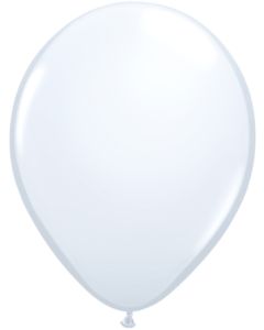 [438026] 11" White Qualatex 100 pcs