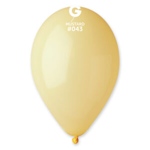 12" G110 Mustard #043 12 pcs