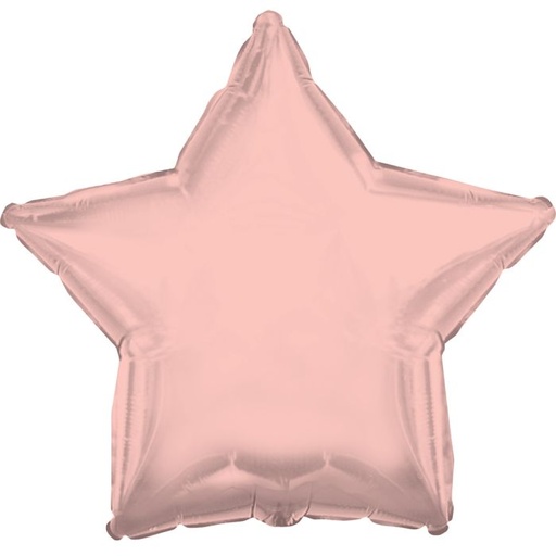 [813040] 18" Rose Gold Star
