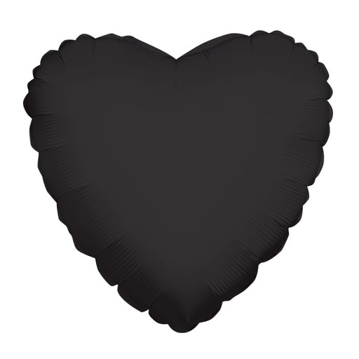 [34107-18] 18" Black Heart