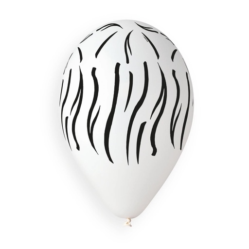 12" GS110 Zebra Animal Stripes #418 50 pcs