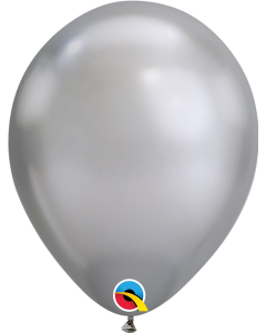 7" Chrome Silver Qualatex 25 pcs