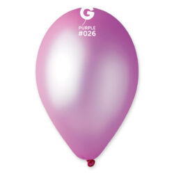 12" GF110 Purple Neon #026 10 pcs
