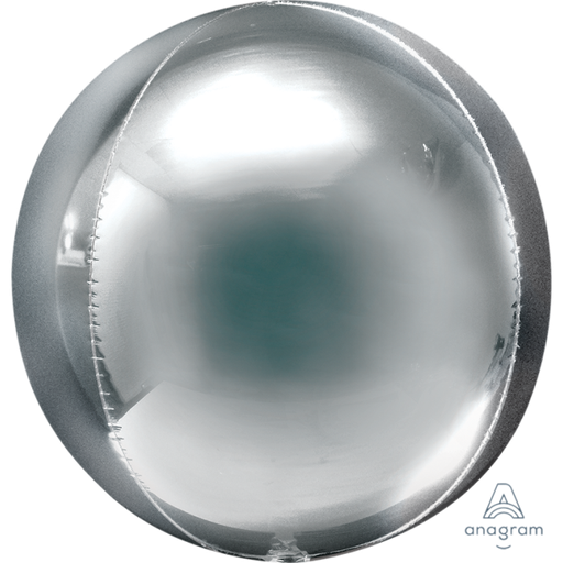21" Silver Jumbo Orbz